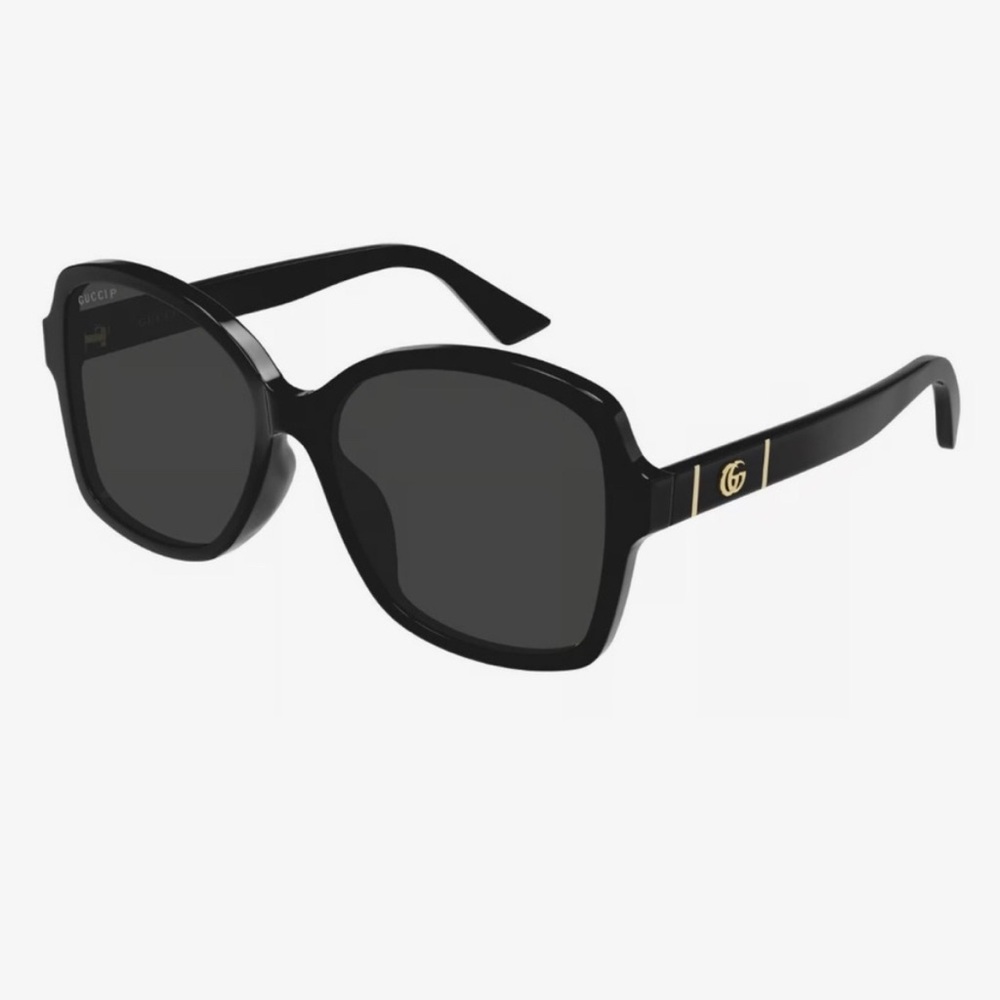 Gucci Black Oversized Square Sunglasses New Condition - Picture 12 of 14